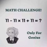 Only a maths genius can solve this tricky puzzle in just 20 seconds. Only a maths genius can solve this tricky puzzle in just 20 seconds.