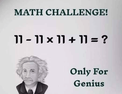 Only a maths genius can solve this tricky puzzle in just 20 seconds. Only a maths genius can solve this tricky puzzle in just 20 seconds.