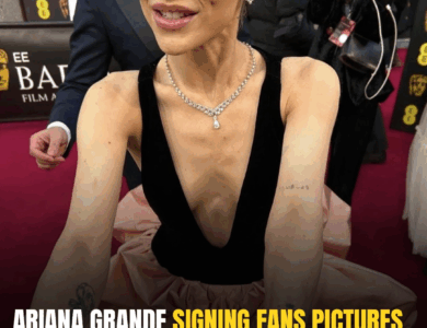Ariana Grande Charms Fans At BAFTAs While Signing Photos On The Red Carpet Ariana Grande Charms Fans At BAFTAs While Signing Photos On The Red Carpet