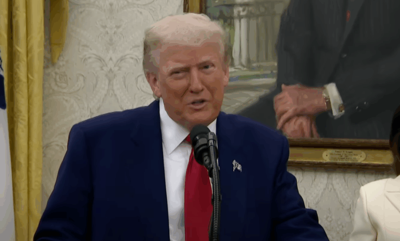 Trump slams reporter who calls him ‘nasty’ nickname to his face in brutal interaction