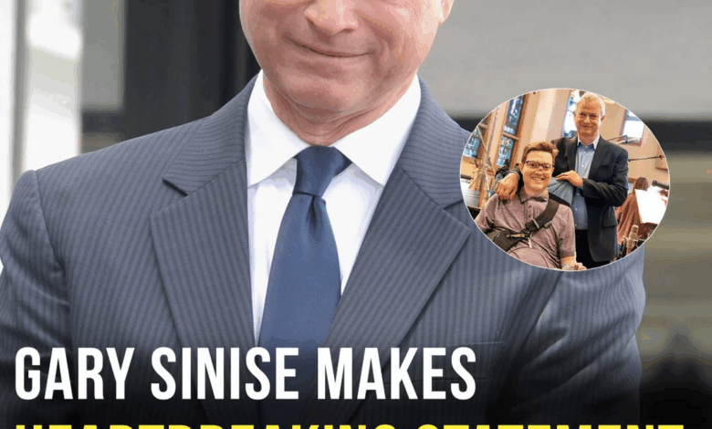 Gary Sinise makes tragic statement after son died of rare cancer