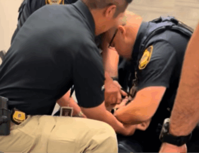 People extremely concerned after senator gets handcuffed and removed while asking question about Trump’s ICE raids People extremely concerned after senator gets handcuffed and removed while asking question about Trump’s ICE raids