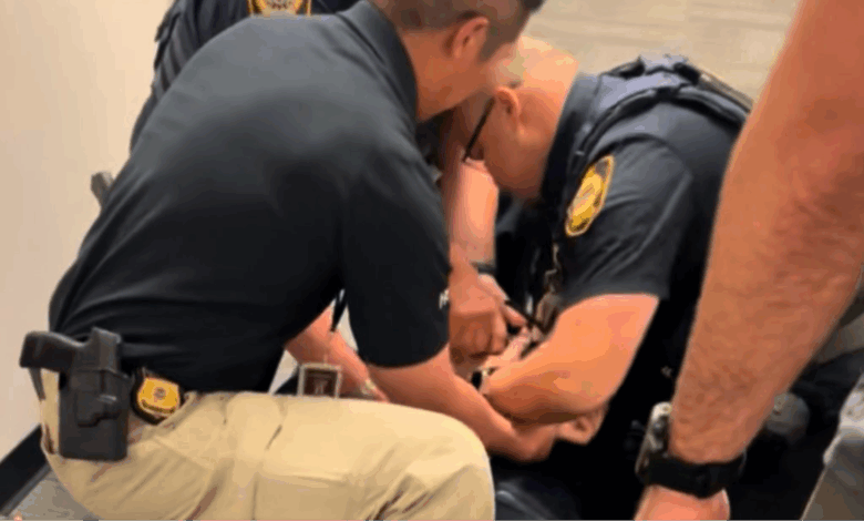 People extremely concerned after senator gets handcuffed and removed while asking question about Trump’s ICE raids