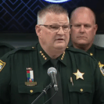 Florida sheriff makes brutally violent threats to protesters at press conference and sparks controversy Florida sheriff makes brutally violent threats to protesters at press conference and sparks controversy