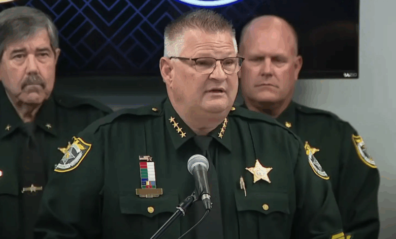 Florida sheriff makes brutally violent threats to protesters at press conference and sparks controversy