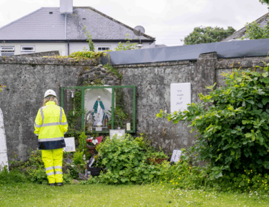 Forensic team digs for remains of nearly 800 babies at former ‘mother and baby home’