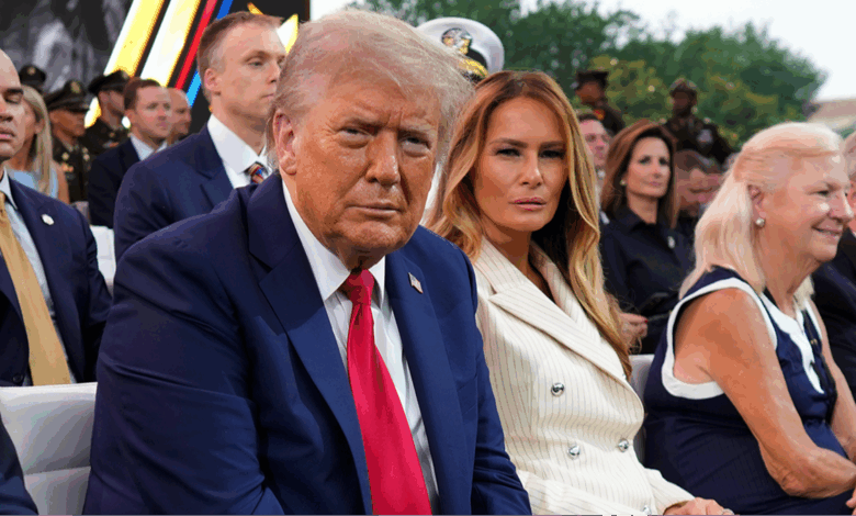 Lip reader ‘reveals’ nickname Trump has for Melania as they exchanged words at military parade