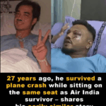 Singer reveals he survived crash in same seat as Air India survivor Singer reveals he survived crash in same seat as Air India survivor
