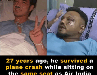 Singer reveals he survived crash in same seat as Air India survivor Singer reveals he survived crash in same seat as Air India survivor