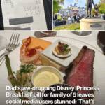 Dad’s jaw-dropping Disney ‘Princess Breakfast’ bill for family of 5 leaves social media users stunned: ‘That’s ridiculous’ Dad’s jaw-dropping Disney ‘Princess Breakfast’ bill for family of 5 leaves social media users stunned: ‘That’s ridiculous’