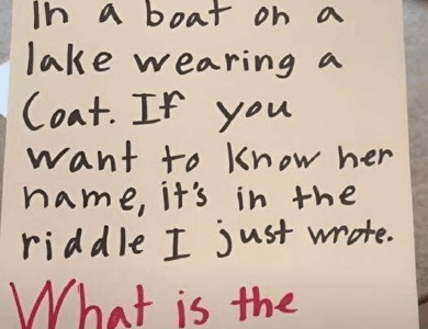 There’s a Woman in a Boat Riddle: Try to Solve the Viral Riddle There’s a Woman in a Boat Riddle: Try to Solve the Viral Riddle