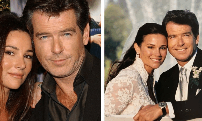 “I love her like this.” Pierce Brosnan stunned fans with a photo of his plumped-up wife