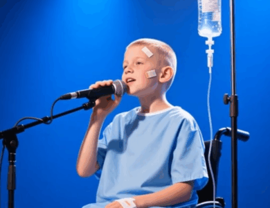 He Rolled Onto the Stage in a Wheelchair, Covered in Bandages—What This Brave Boy Sang Next Left the Entire Room in Tears He Rolled Onto the Stage in a Wheelchair, Covered in Bandages—What This Brave Boy Sang Next Left the Entire Room in Tears