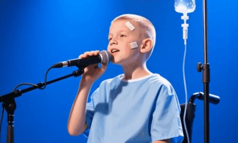 He Rolled Onto the Stage in a Wheelchair, Covered in Bandages—What This Brave Boy Sang Next Left the Entire Room in Tears