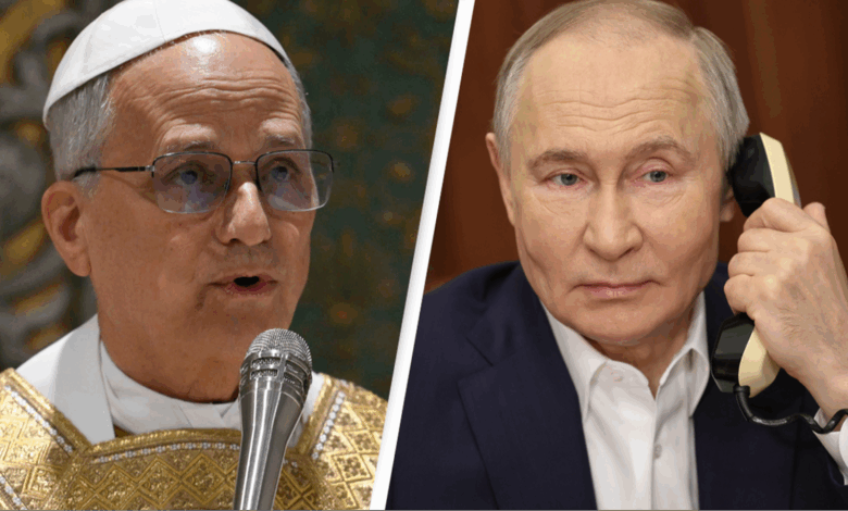 Everything Pope Leo said to Putin as he makes first phone call to Russian leader