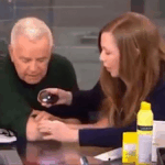 Shocking moment TV host is told he has skin cancer by a dermatologist live on-air Shocking moment TV host is told he has skin cancer by a dermatologist live on-air
