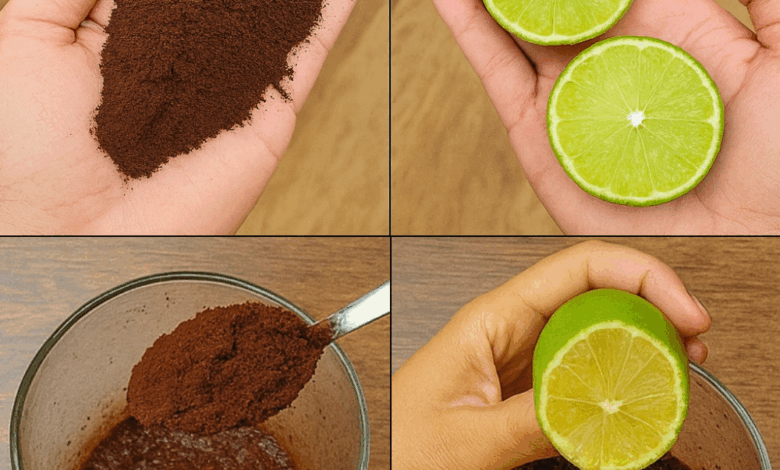 Just mix COFFEE POWDER and LEMON and you don’t have to buy it at the market anymore Just mix COFFEE POWDER and LEMON and you don’t have to buy it at the market anymore