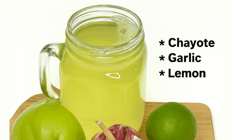 The Anti-Inflammatory Tonic: Chayote, Garlic & Lemon (Circulatory Support) The Anti-Inflammatory Tonic: Chayote, Garlic & Lemon (Circulatory Support)