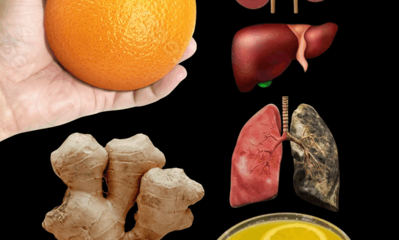 Lemon Ginger Orange Infusion: The Cleansing Drink for Kidney, Liver, and Lung Wellness Lemon Ginger Orange Infusion: The Cleansing Drink for Kidney, Liver, and Lung Wellness